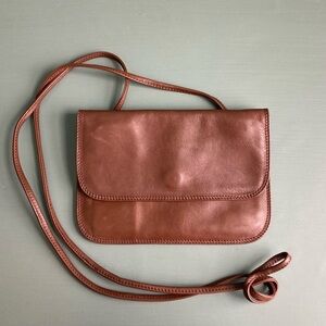 Rare Vintage LUBE Soft Italian Leather Bag